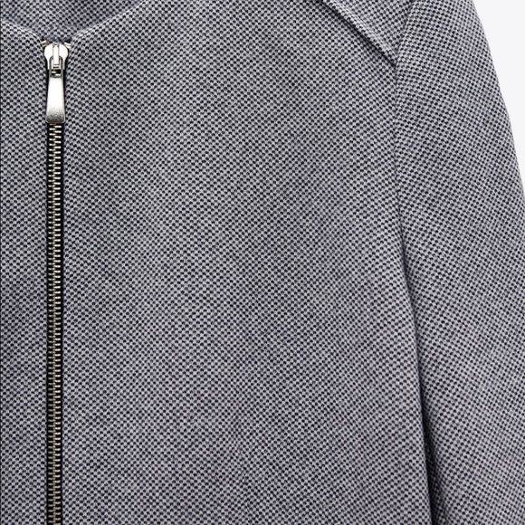 Zara | Jackets & Coats | Zara Zippered Frock Coat | Poshmark